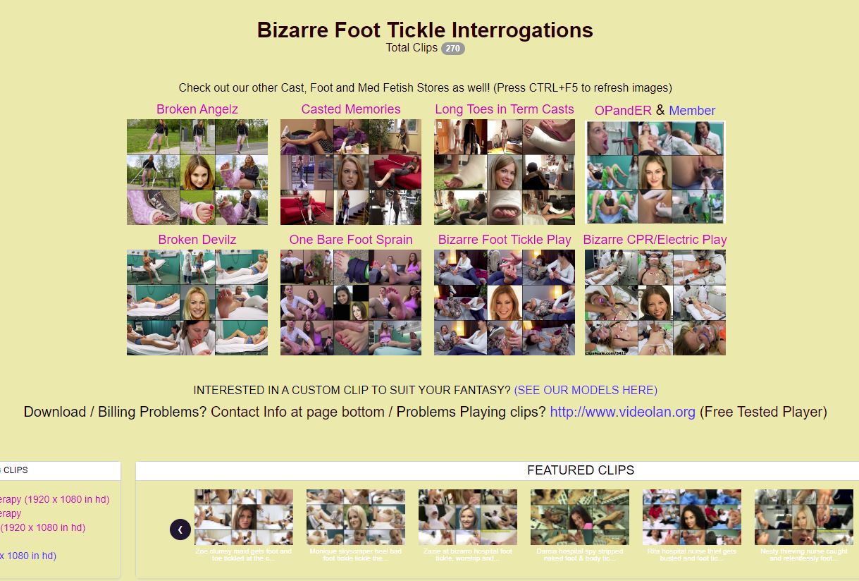 Bizzare Foot  Sprain / Tickle Interrogations