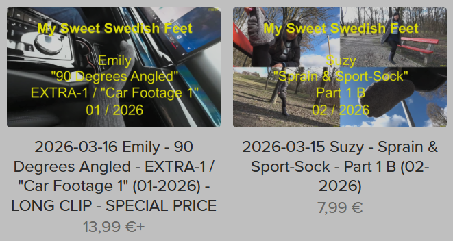 My Sweet Swedish Feet