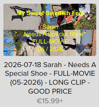 My Sweet Swedish Feet