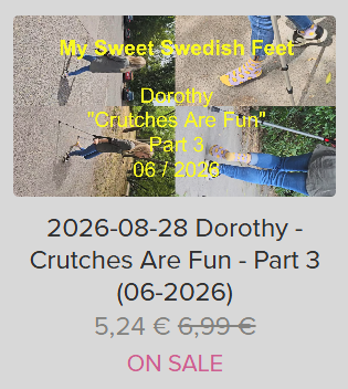 My Sweet Swedish Feet