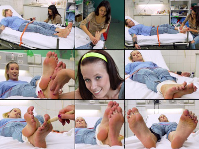 Minnie Foot Tickling at the Clinic