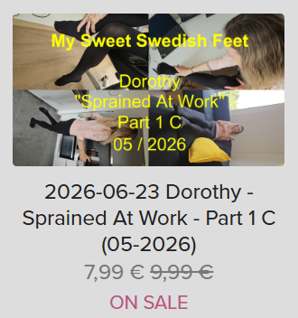 My Sweet Swedish Feet