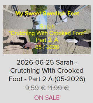 My Sweet Swedish Feet