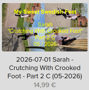 My Sweet Swedish Feet