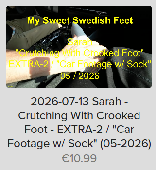 My Sweet Swedish Feet