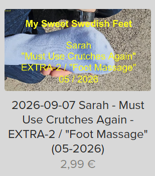 My Sweet Swedish Feet