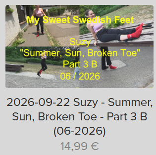 My Sweet Swedish Feet