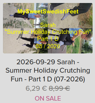 My Sweet Swedish Feet