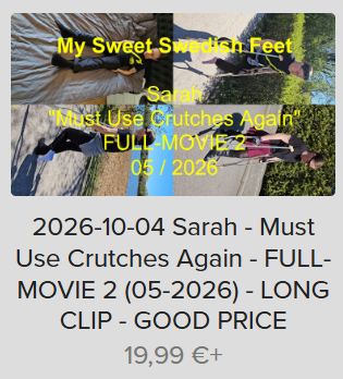 My Sweet Swedish Feet