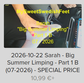 My Sweet Swedish Feet