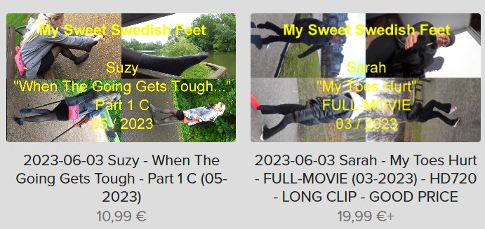 Saturday Update: 2 new clips of Sarah, Suzy // THIS WEEK ON SALE: 5 Cameron clips