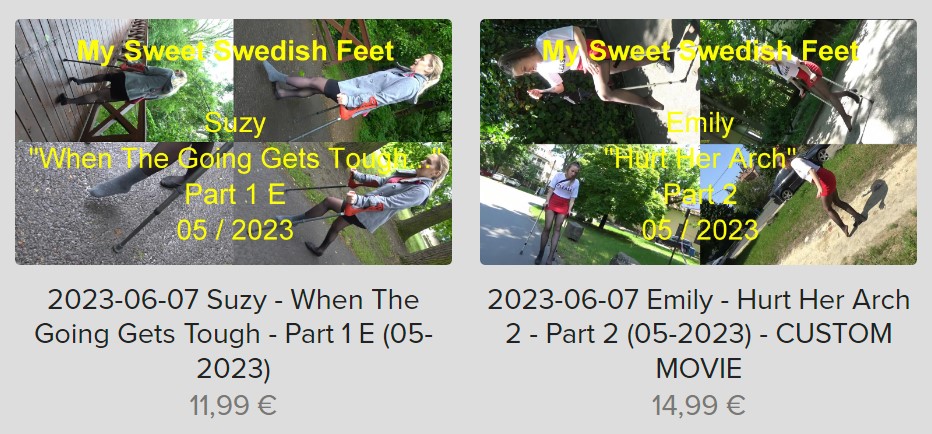 My Sweet Swedish Feet --- Clip Shop - 2023-06-07