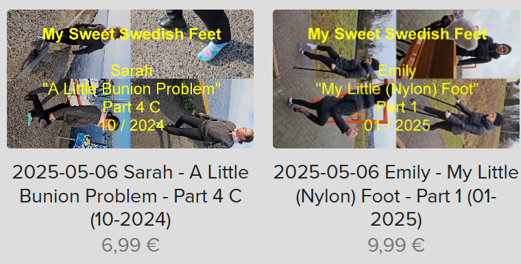 Last Update: 2025-05-06 - every day 2 new clips