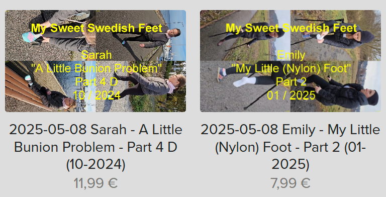 Last Update: 2025-05-08 - every day 2 new clips