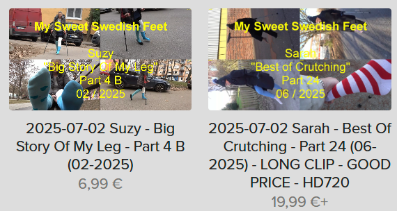 Last Update: 2025-07-02 - every day 2 new clips