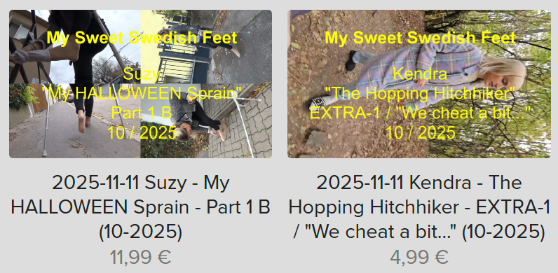 My Sweet Swedish Feet