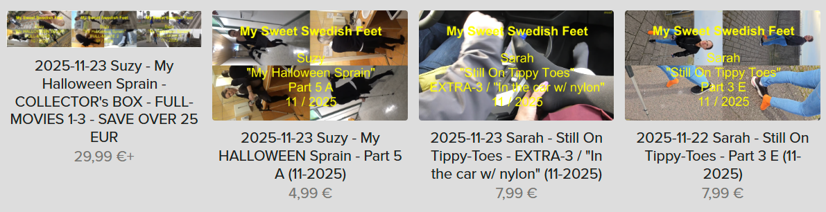 My Sweet Swedish Feet