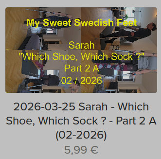 My Sweet Swedish Feet