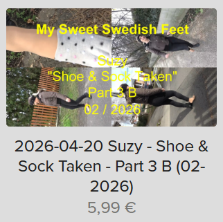 My Sweet Swedish Feet