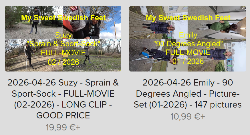 My Sweet Swedish Feet