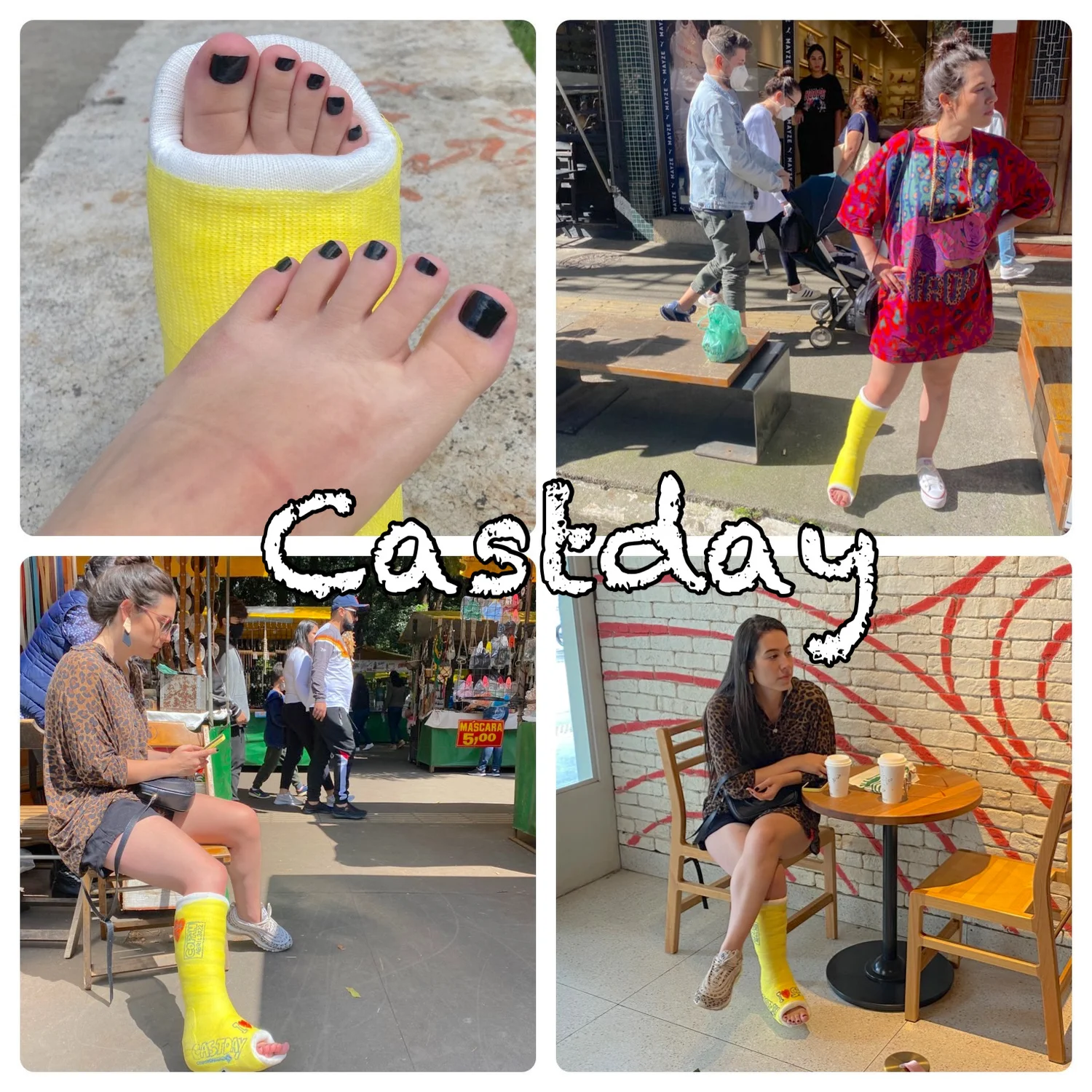 Kitty is Castday's new model and she started with a wonderful album! It's 4 incredible days in São Paulo, hosted in the iconic Copan building. She is beautiful and her feet are perfect. She paraded very nimbly with her SLWC in antique fairs...