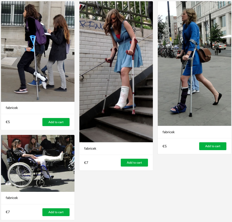 Javiercast + Casts + Braces + Sprain + Crutches + Wheelchair + Bandage